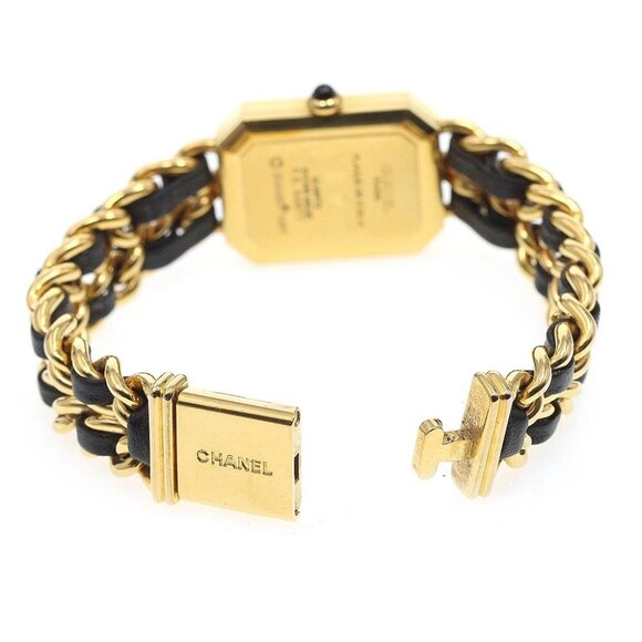 CHANEL Premiere M H0001 black Dial Quartz Ladies Watch_870468 main image 11